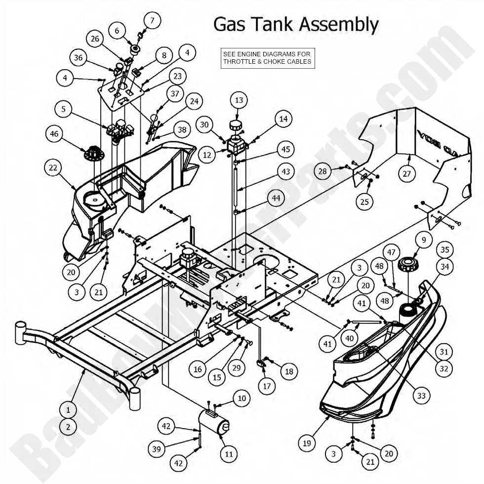 2017 ZT Elite - Fuel Tank & Console